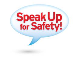 speak up for safety