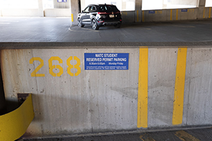 Permit sign in structure