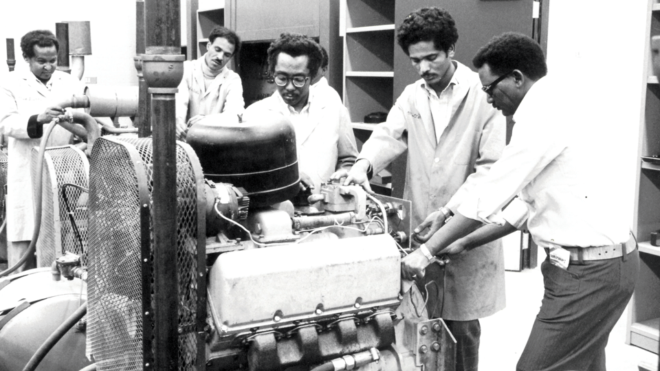 People creating Engines